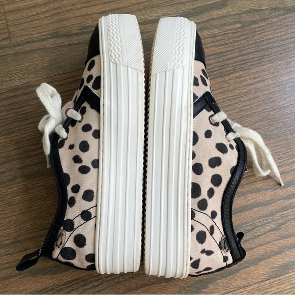 Dolfie Platform Sneakers Handmade Leather Dalmatian print EU 38 - Picture 8 of 14